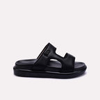 Black Comfy Casual Slippers 0413330
