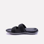 Black Comfy Casual Slippers For Men 0151064
