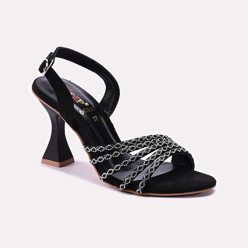 Black Fancy Sandals 0421386