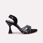 Black Fancy Sandals 0421386