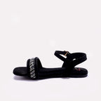 Black Fancy Sandals for Women