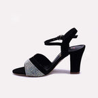 Black Fancy Sandals for Women