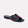 Black Fancy Slippers