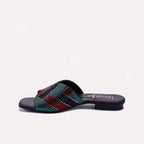 Black Fancy Slippers for Women