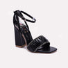 Black High Heel Fancy Sandals