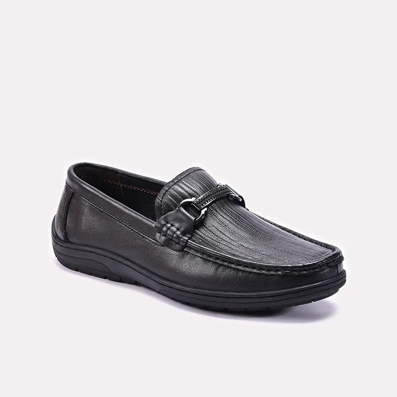 Black Horsebit Comfy Loafers 0160529