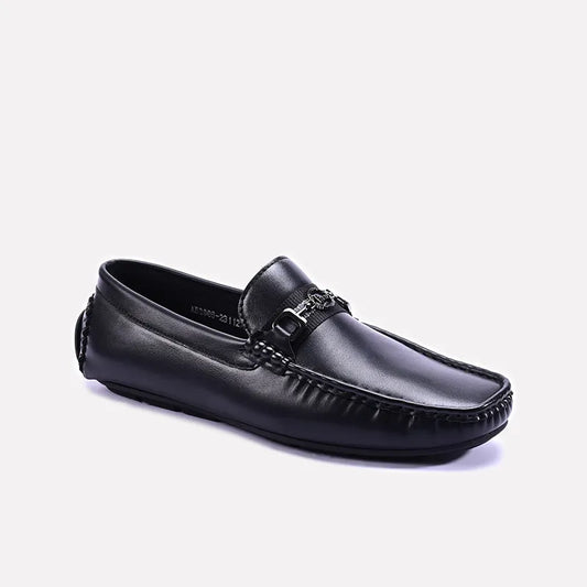 Black Horsebit Loafers For Men 0130798