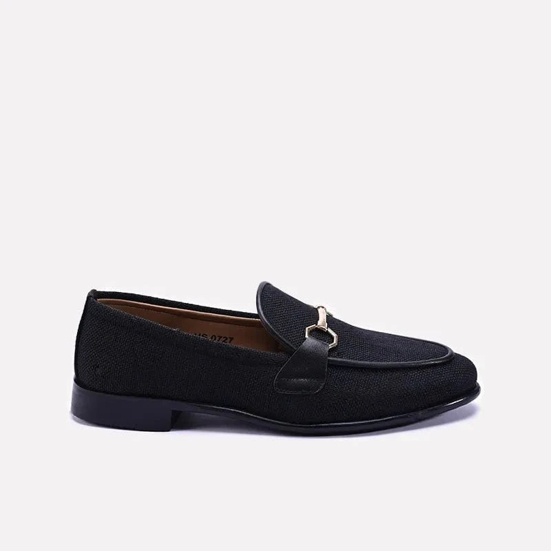 Black Horsebit Mens Formal Shoes 0111226