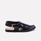Black Kaptan Peshawari Sandal 0140744