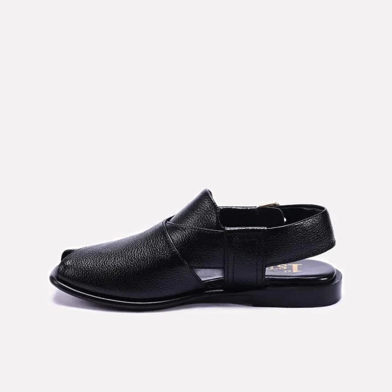 Black Kaptan Peshawari Sandal 0141075