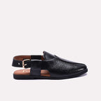 Mens Black Kheri Chappal