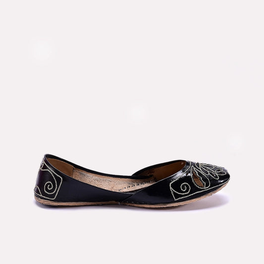 Womens Black Khussa