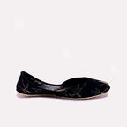 Womens Black Khussa