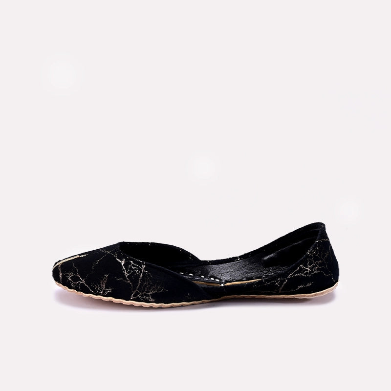 Black Khussa for Women