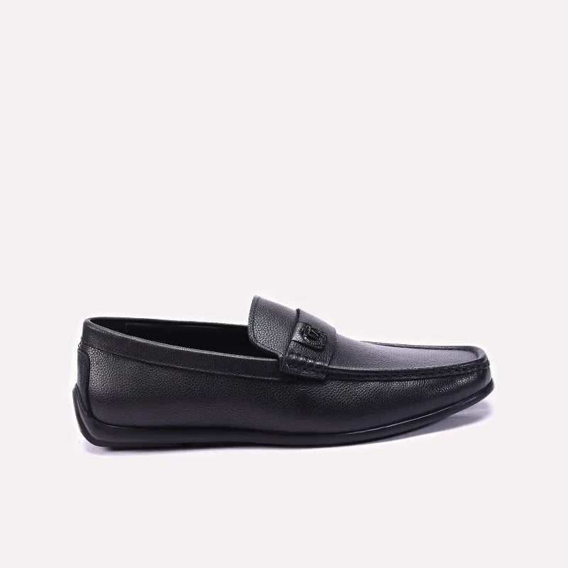 Mens Black Loafers