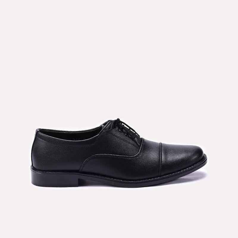 Mens Black Matt Formal Shoes