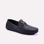 Black Perforated Horsebit Loafers 0130947