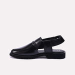 Black Peshawari Chappal for Men