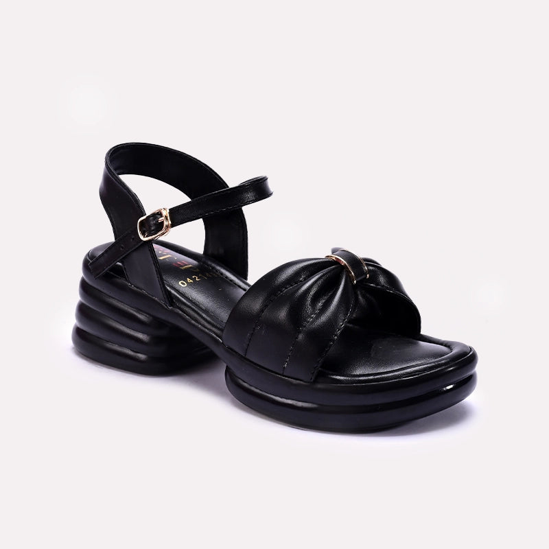 Black Platform Sandals