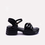 Womens Black Platform Sandals