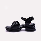 Black Platform Sandals for Women