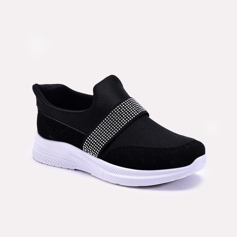 Black Slip On Sneakers 0440848