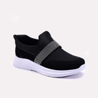 Black Slip On Sneakers 0440848