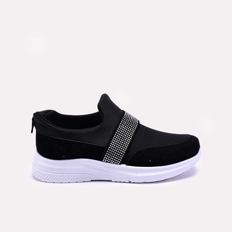 Black Slip On Sneakers 0440848