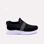 Black Slip On Sneakers 0440848