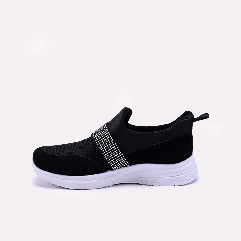 Black Slip On Sneakers 0440848