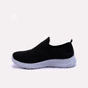 Black Slip On Sneakers