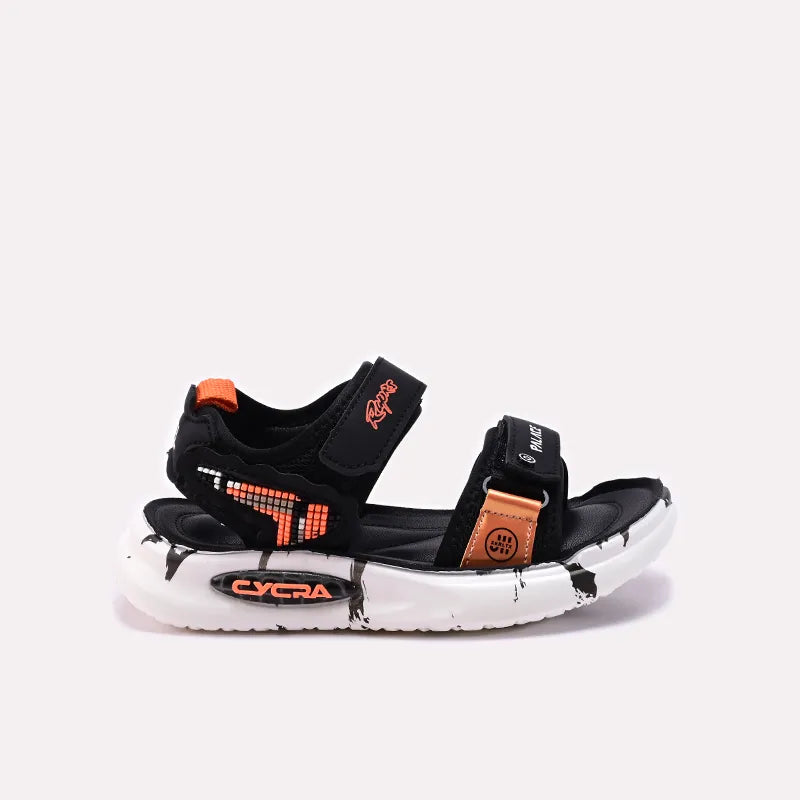 Black Sports Sandals for Baba 0620904