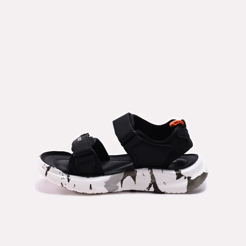 Black Sports Sandals for Baba 0620904