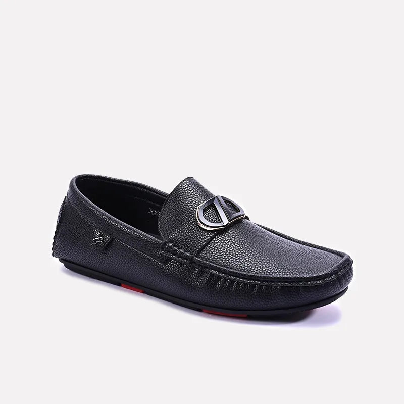 Black Stylish Loafers For Men 0130955