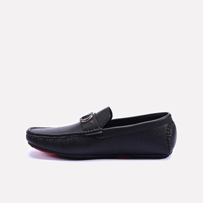 Black Stylish Loafers For Men 0130955