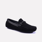 Black Velvet Loafers Men 0130789