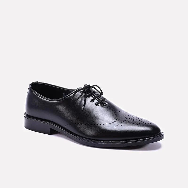 black wingtip oxford shoes for men