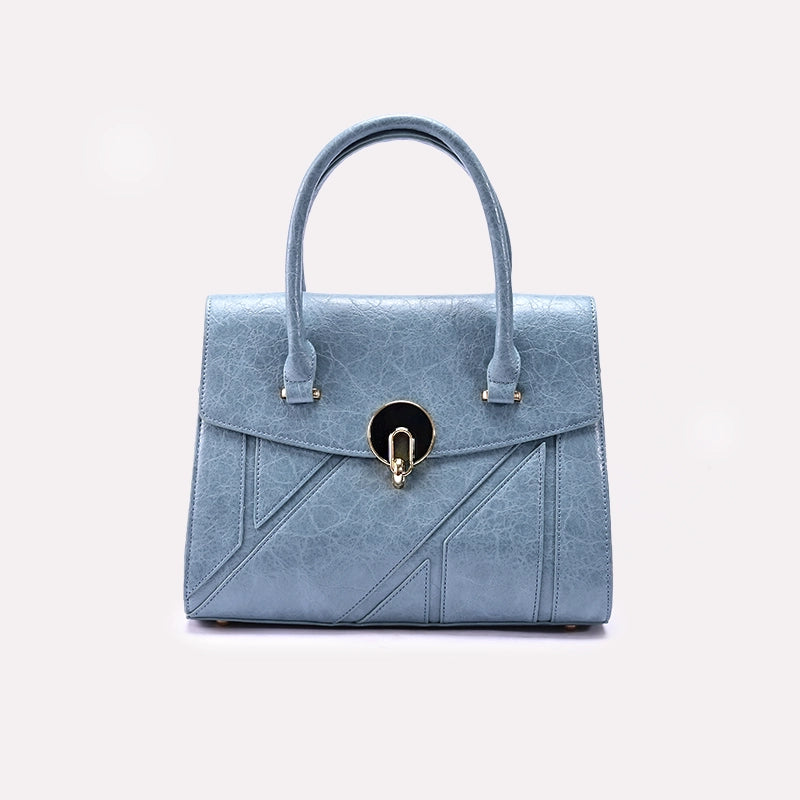 Blue Casual Shoulder Bags