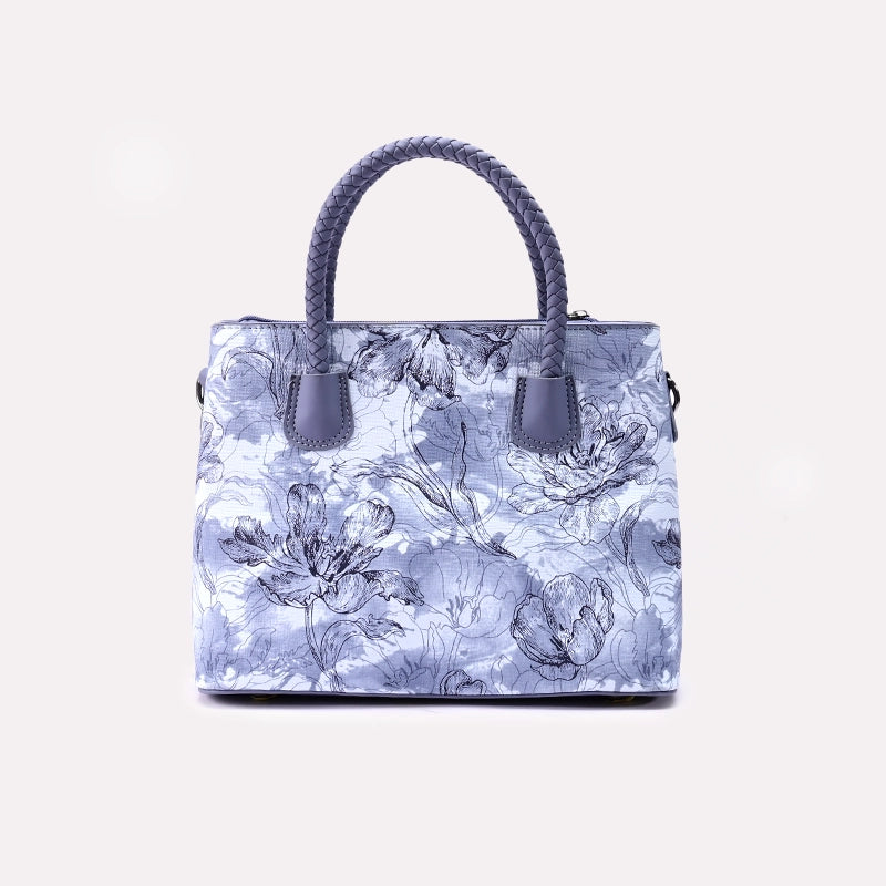 Womens Blue Casual Shoulder Bag