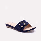 Blue Casual Slippers