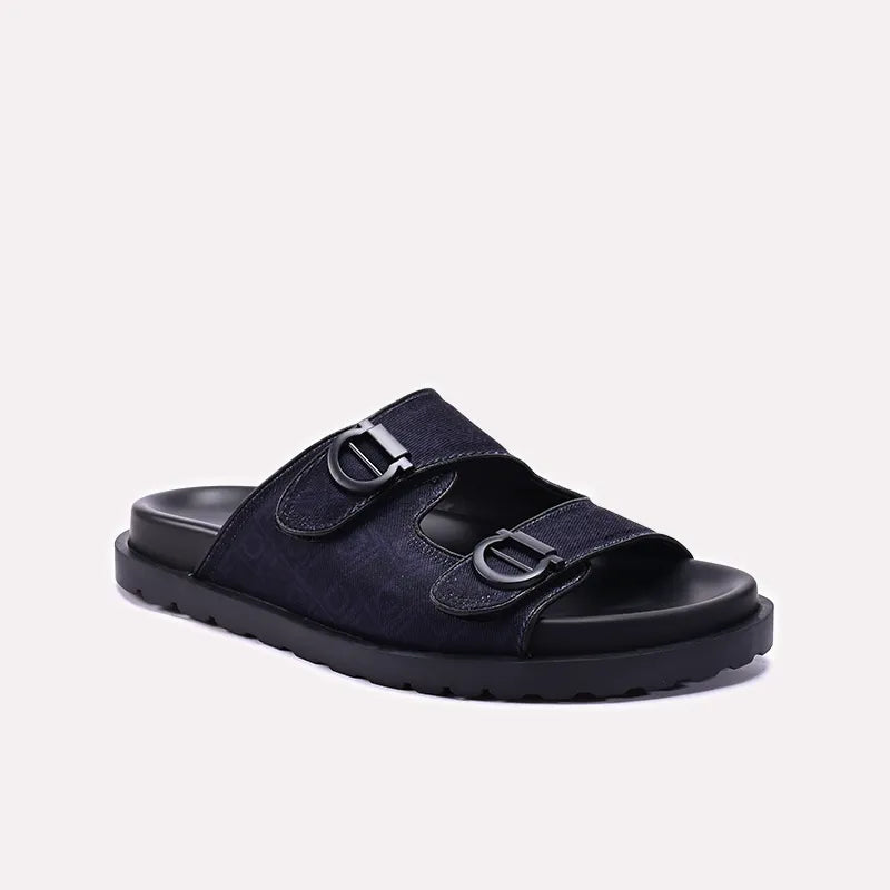 Blue Casual Slippers