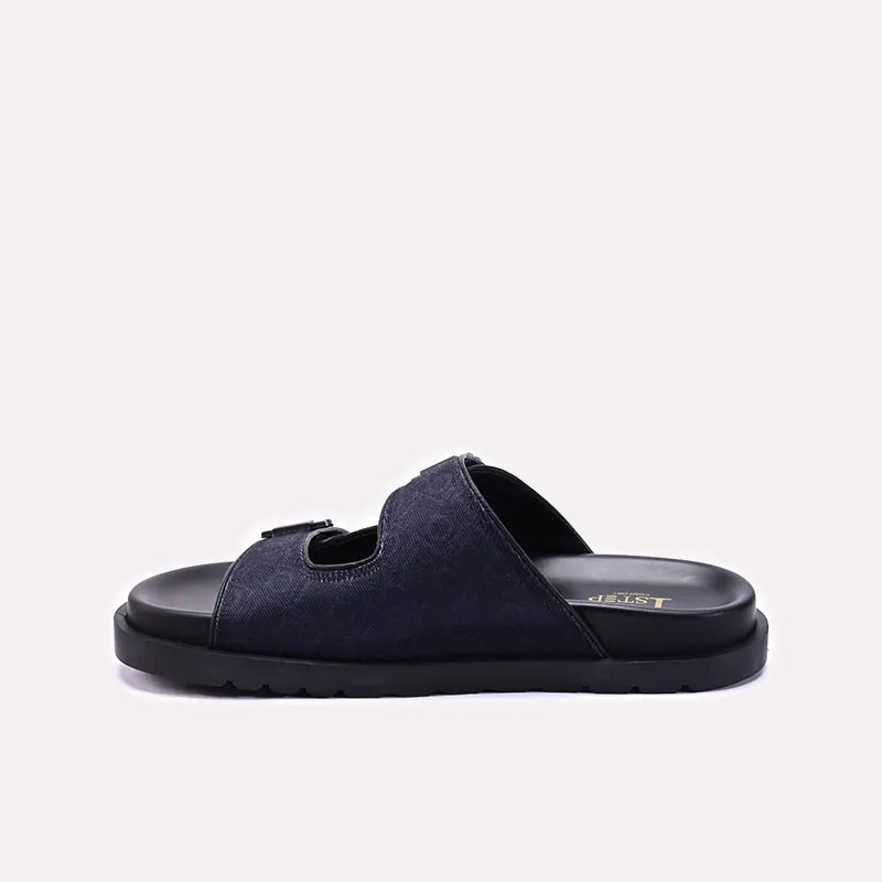 Blue Casual Slippers for Men