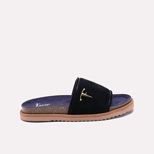 Mens Blue Casual Slippers
