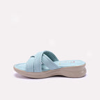 Blue Comfy Casual Slippers for Women
