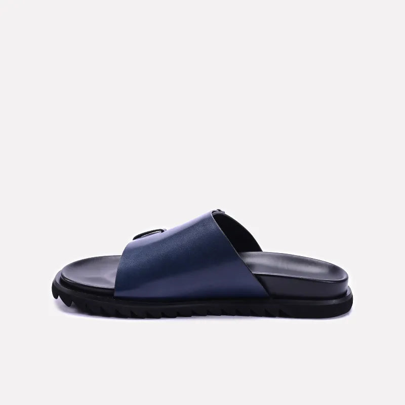 Blue Comfy Mens Slides 0151048