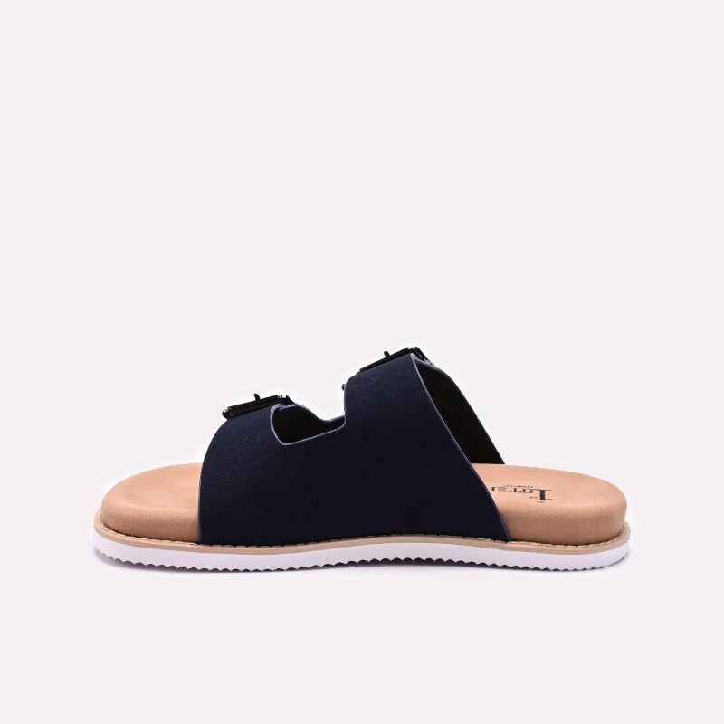 Blue Casual Slippers for Men