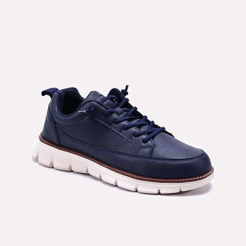 Blue Soft Sole Sneakers Men 0120542