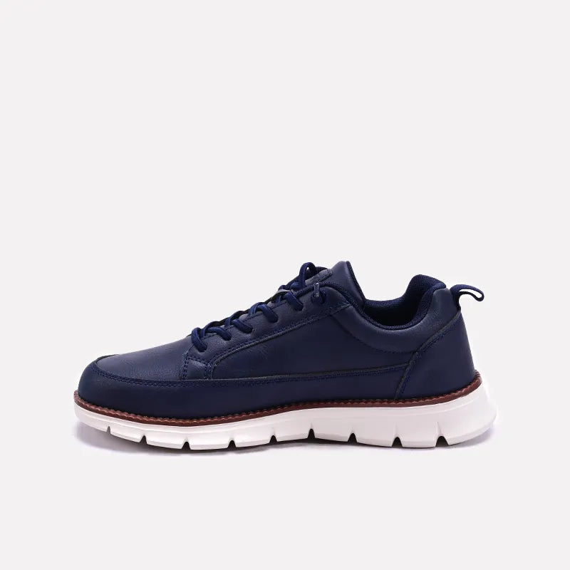 Blue Soft Sole Sneakers Men 0120542