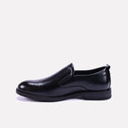 bramley black slip on formal shoes for mens