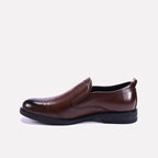 bramley brown slip on formal shoes for mens